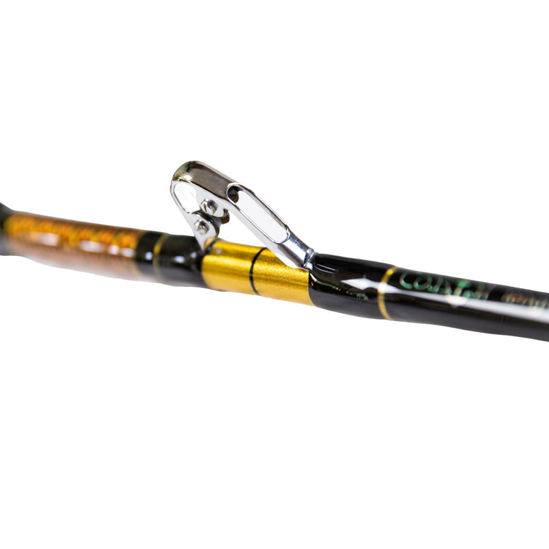 130lb Bent Butt Roller Rod with Pac Bay Rollers - Coastal Fishing